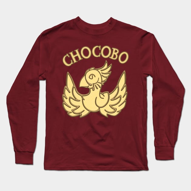 Chocobo Bill’s Chocobo Ranch FF7 remake Long Sleeve T-Shirt by SamInJapan